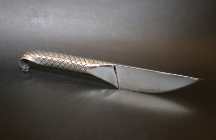 Couteau pommeau tête de cobra