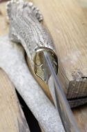 Couteau Viking vg10, le manche est en bois de Cerf
