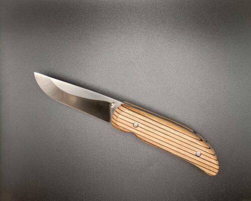couteau pliant en palissandre et noyer