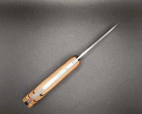 couteau pliant en palissandre et noyer