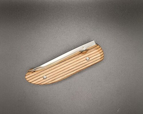 couteau pliant en palissandre et noyer