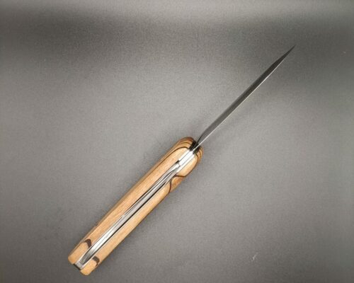 couteau pliant en palissandre et noyer