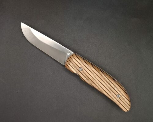 couteau pliant en palissandre et noyer