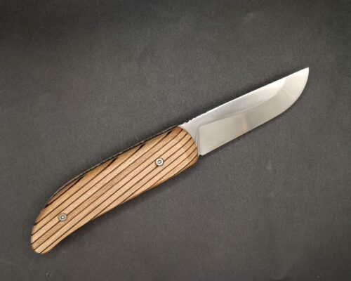 couteau pliant en palissandre et noyer