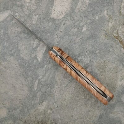 damas inox hêtre échauffé