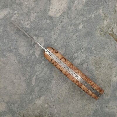 damas inox hêtre échauffé