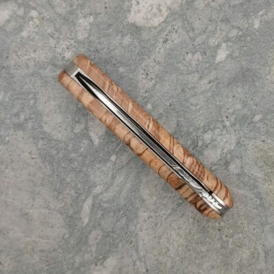 damas inox hêtre échauffé