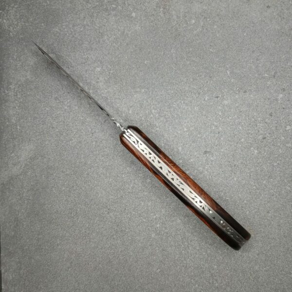 damas inox loupe de bois de fer